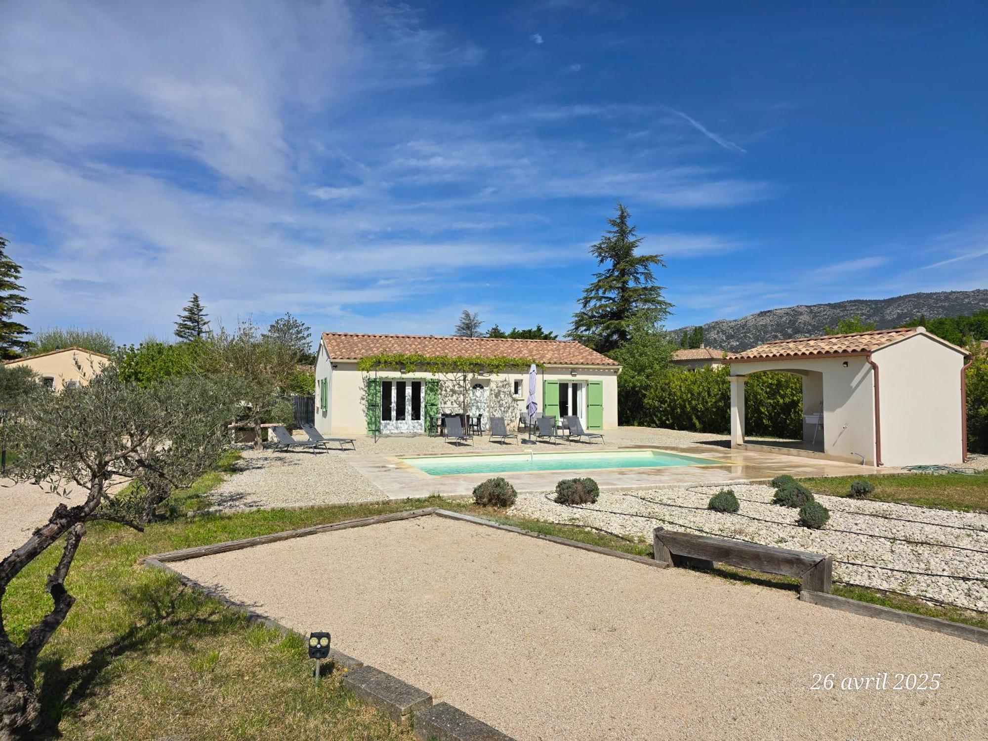 Villa Chapperon Bedoin Bagian luar foto